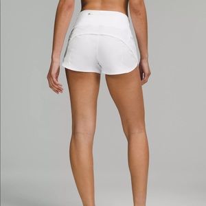 Lululemon high rise speed up shorts sz 4